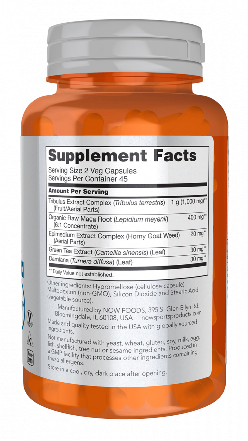 NOW FOODS , Tribulus Extreme 90 Veg Capsules