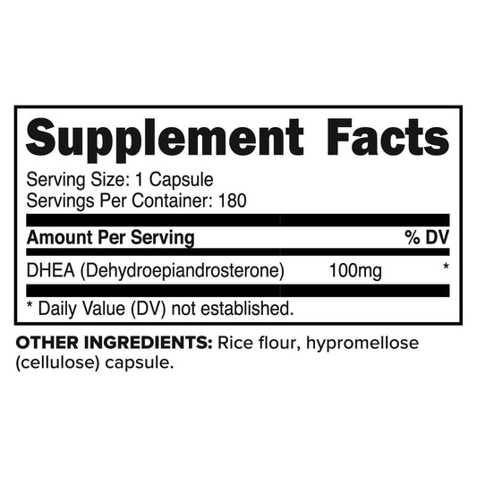 PrimaForce DHEA 100mg / 180capsules