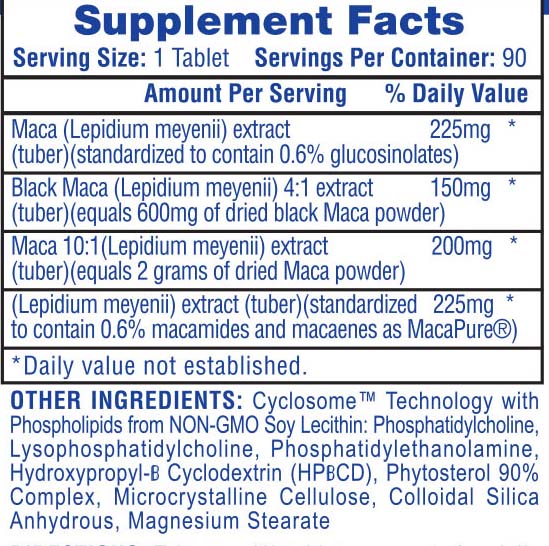 HI-TECH MACA 800mg 90 tab
