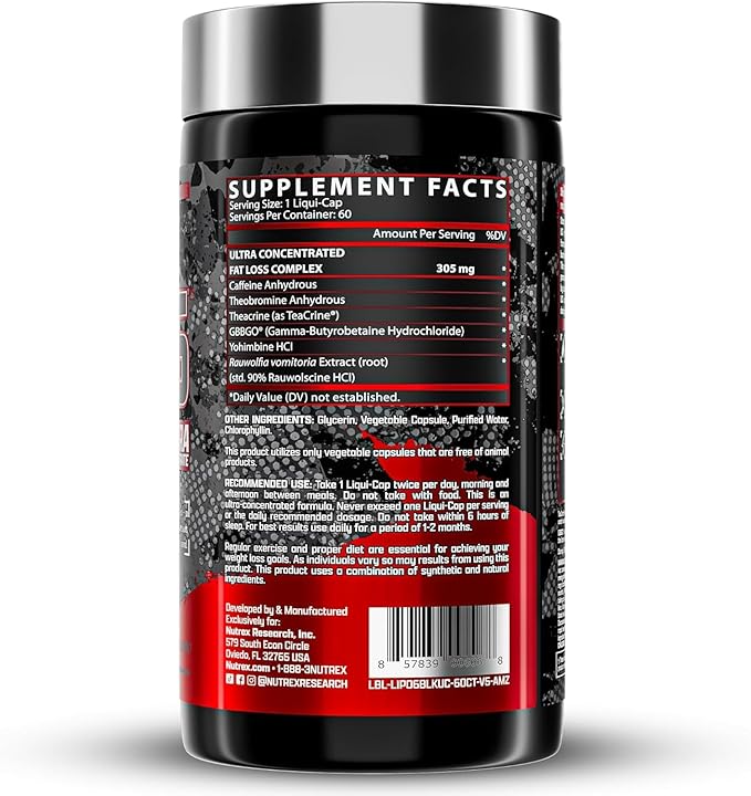 Nutrex Lipo Ultra Conc 60 cap