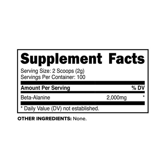 PrimaForce Beta-Alanine Powder 200g (unflavored)