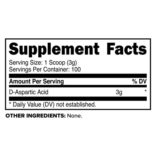 PrimaForce D-Aspartic Acid 300g powder (DAA)