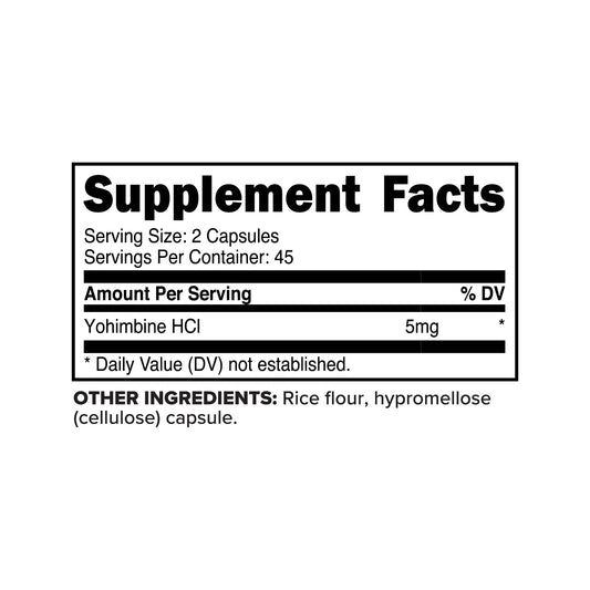 PrimaForce Yohimbine HCl 90 Capsules