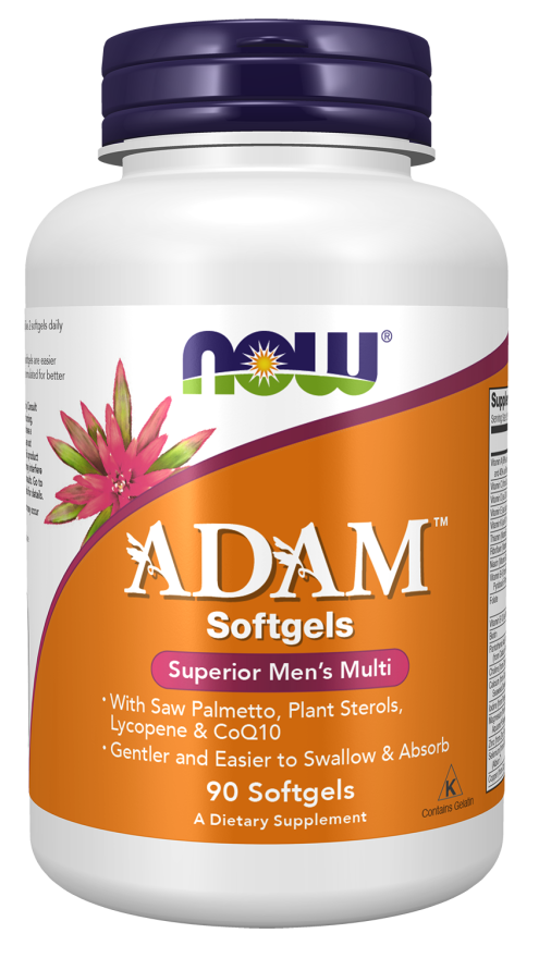 NOW FOODS , ADAM™ MEN'S MULTIPLE VITAMIN , 90 SOFTGELS