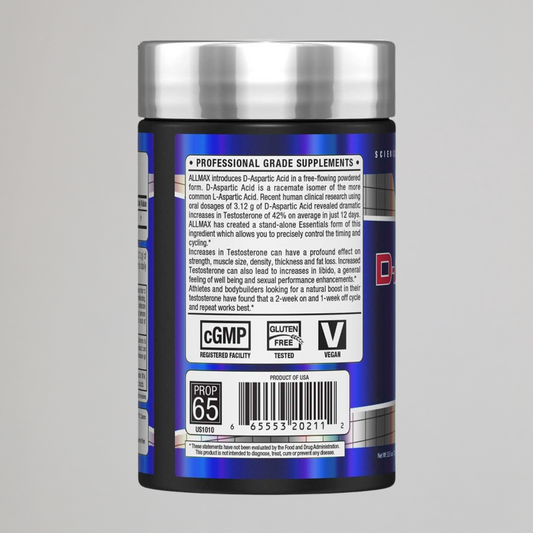 ALLMAX Nutrition, D-Aspartic Acid, 3.53 oz (100 g) powder