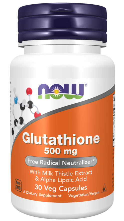 Now Foods Glutathione 500mg, 60 cap