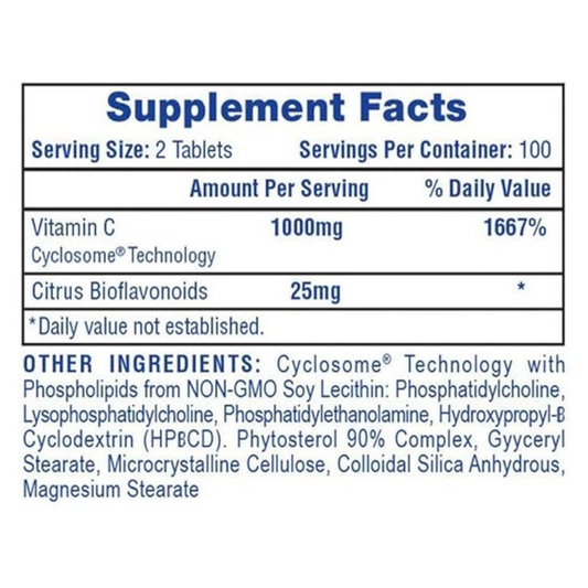 Hi Tech Pharmaceuticals, Vitamin C, 1000 mg, 200 Tablets
