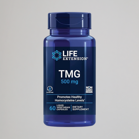 Life Extension TMG 500 mg, 60 liquid vegetarian capsules