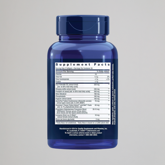 Life Extension Ultra Natural Prostate, 60 softgel