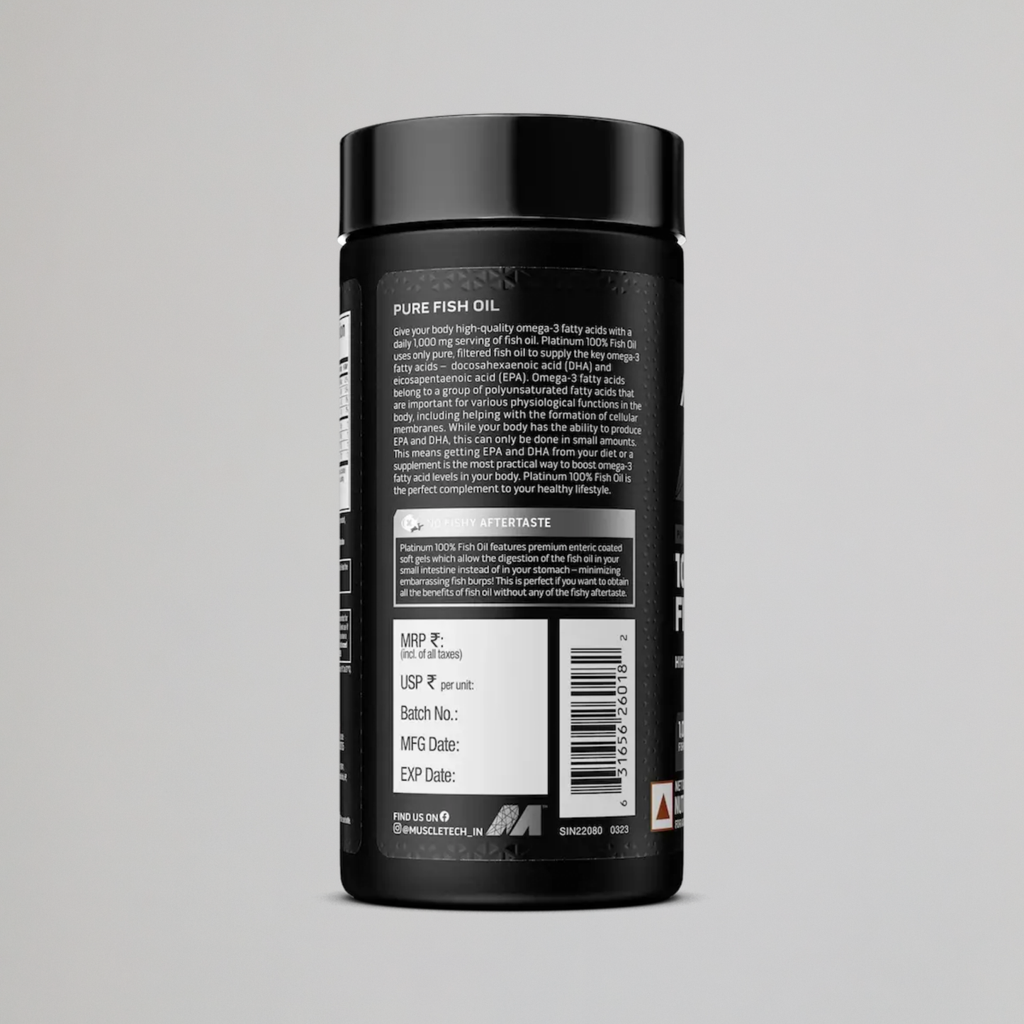 MUSCLETECH™ PLATINUM 100% OMEGA FISH OIL