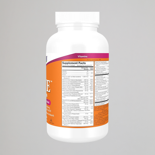 NOW Foods Supplements, Eve™ Women's Multivitamin with Evening Primrose, Cranberry, Green Tea, Horsetail Silica & CoQ10, 180 Softgels