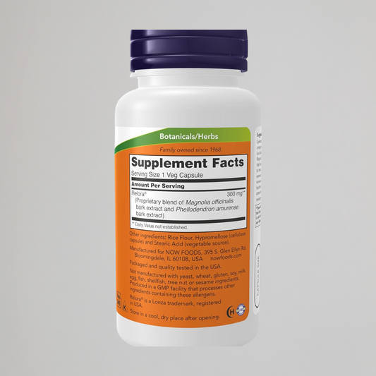 NOW Relora 300 mg 60 Veg Capsules