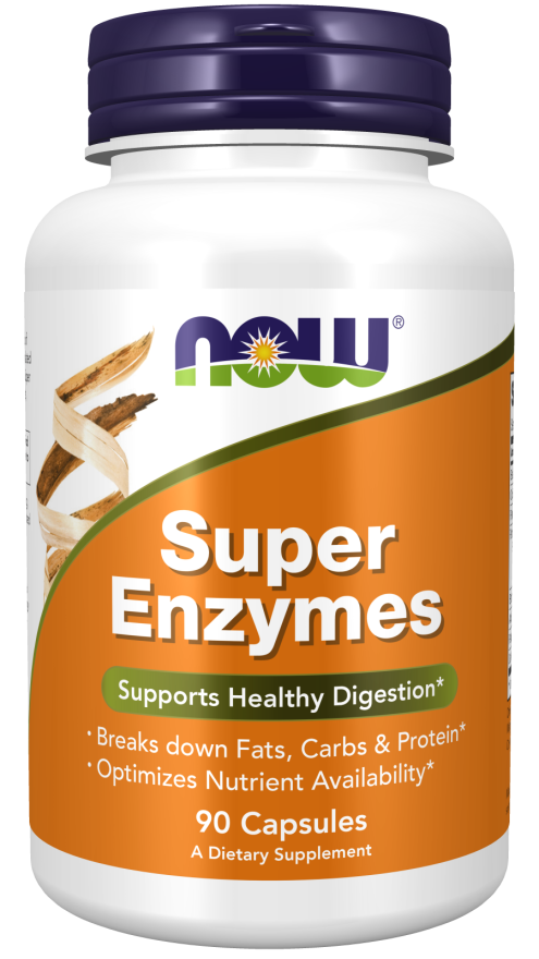 now foods super enzyme, 90 cap