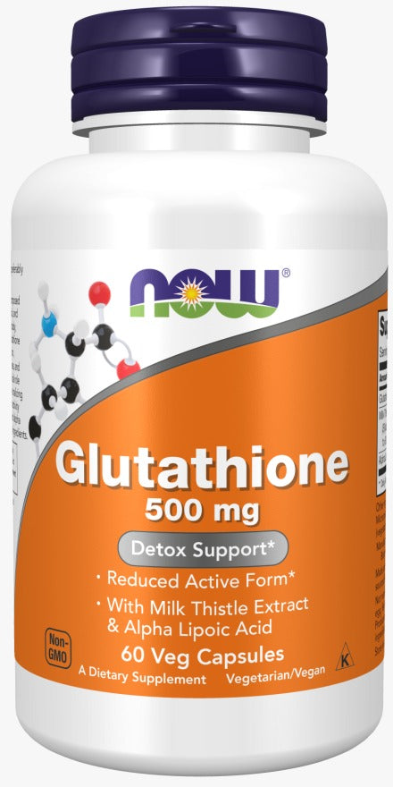 Now Foods Glutathione 500mg, 60 cap