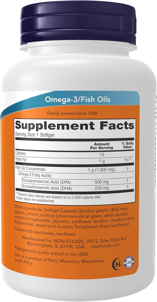 NOW Foods Supplements, Ultra Omega-3 FISH OIL , 90 Softgels