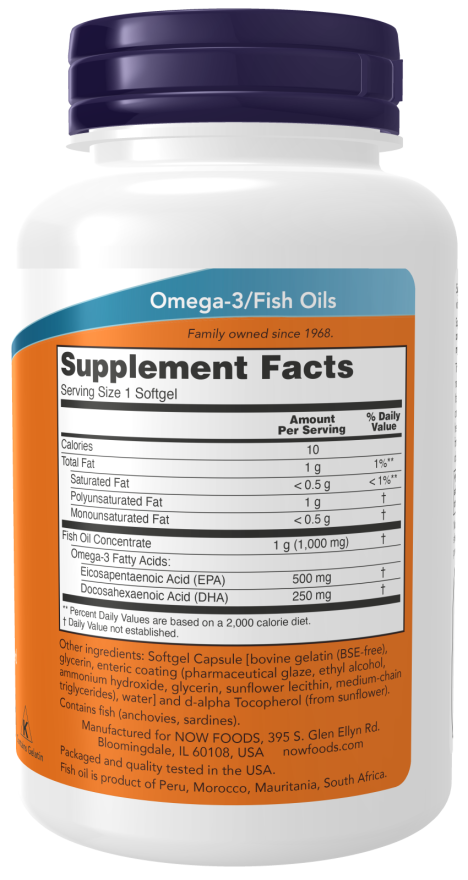 ULTRA OMEGA-3 FISH OIL (BOVINE GELATIN) SOFTGELS