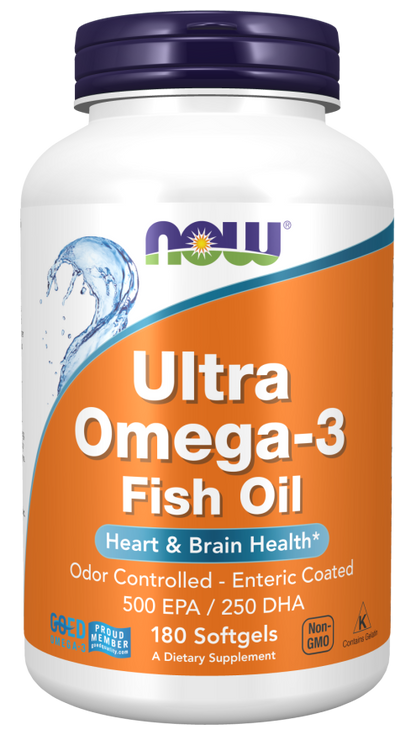 ULTRA OMEGA-3 FISH OIL (BOVINE GELATIN) SOFTGELS