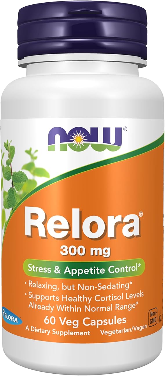 NOW  Relora 300 mg 60 Veg Capsules