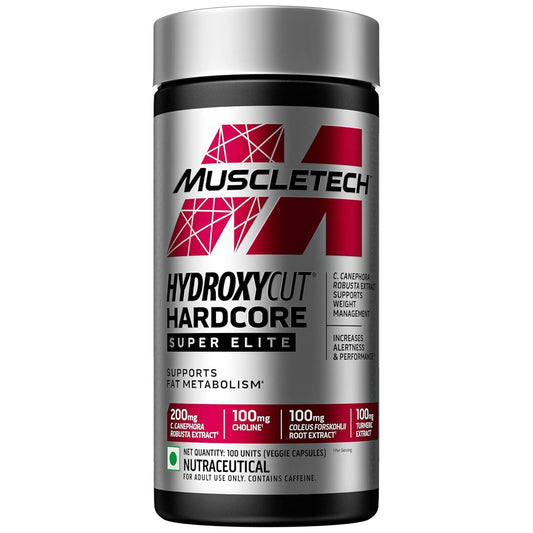 MuscleTech, Hydroxycut Hardcore -  100 Veggie Capsules