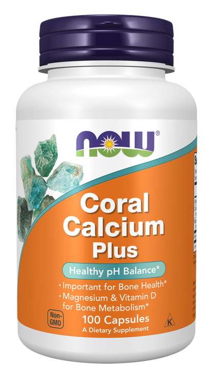 now Coral Calcium Plus Capsules 100cap