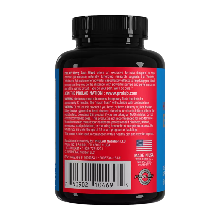 Prolab Nutrition Horny Goat Weed 60 capsules
