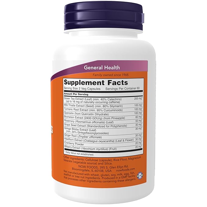 NOW Foods Super Antioxidants, 120 Veg Capsules