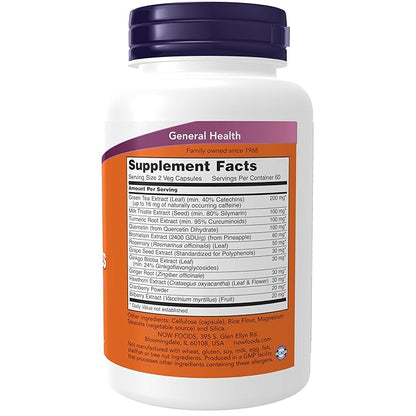 NOW Foods Super Antioxidants, 120 Veg Capsules