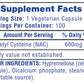 HI-TECH NAC | N-Acetyl Cysteine 600 mg  100 Cap