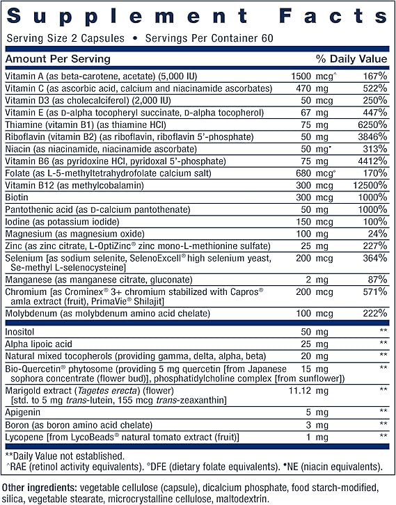 Life Extension Two-Per-Day Multivitamin , 120 Capsules