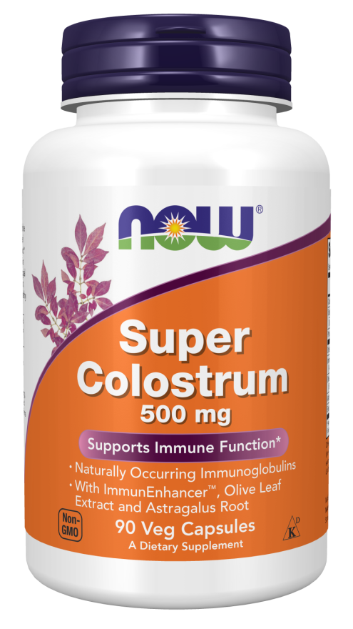 NOW FOODS, Super Colostrum 500 mg , 90 Veg Capsules