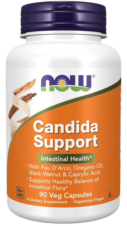 NOW Candida Support, 90 veg cap