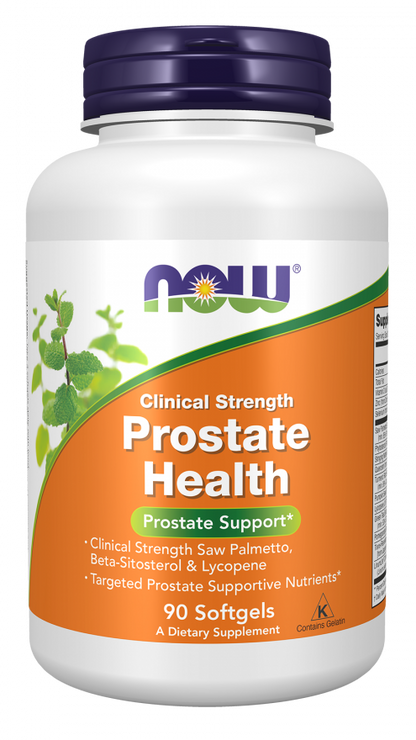 NOW FOODS, Prostate Health Clinical Strength , 90 Softgels