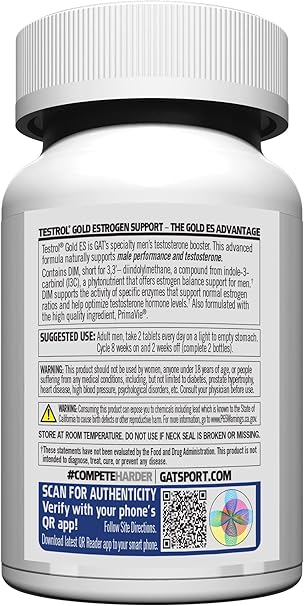 GAT SPORT Testrol Gold ES 60 Tablets