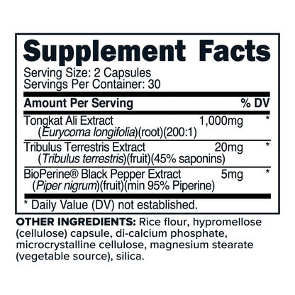 PrimaForce Tongkat Ali 1000mg / 60 capsules