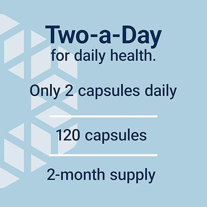 Life Extension Two-Per-Day Multivitamin , 120 Capsules