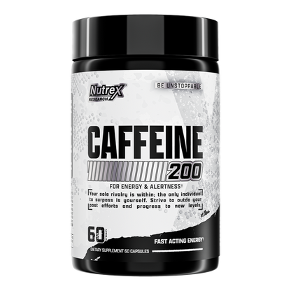 NUTREX RESEARCH CAFFEINE 200 ENERGY & ALTERTNESS BOOSTER