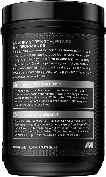 Muscletech Glutamine Powder , Unflavored (50 Servings) - 250 grams..