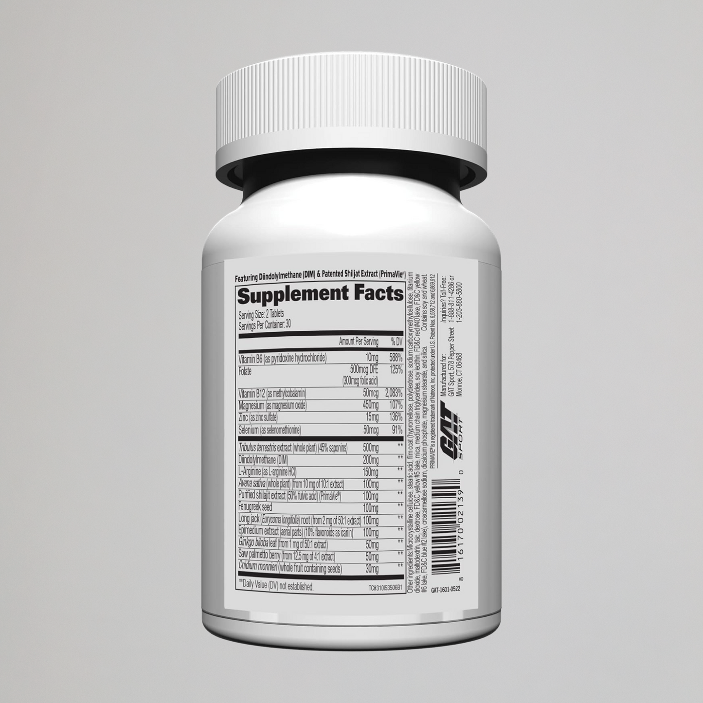 GAT SPORT Testrol Gold ES 60 Tablets