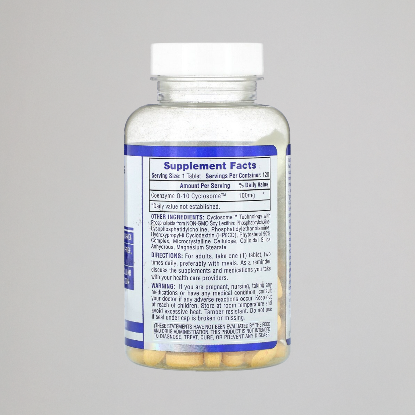 Hi Tech Pharmaceuticals CoQ-10 100 mg - 120 Tablets