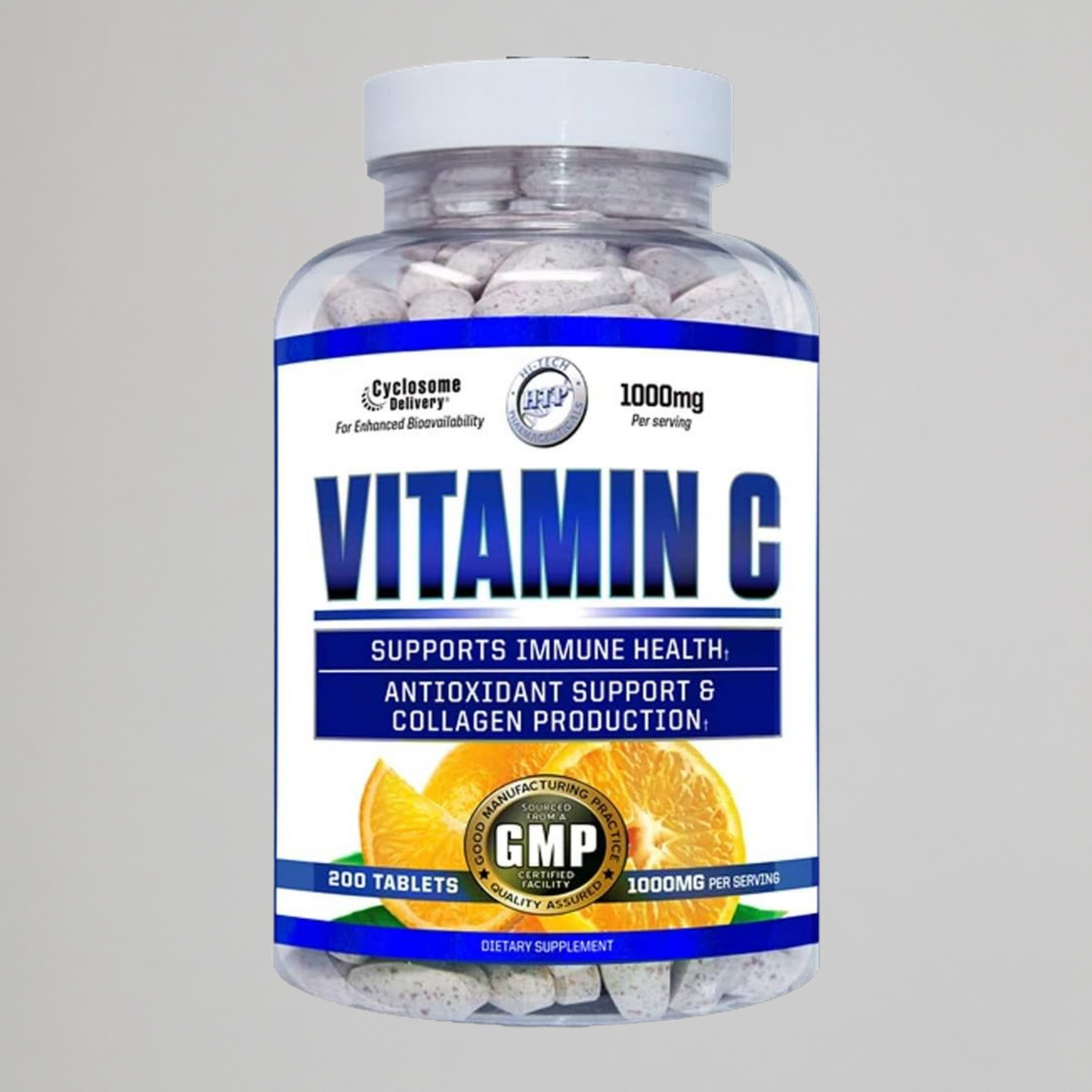 Hi Tech Pharmaceuticals, Vitamin C, 1000 mg, 200 Tablets