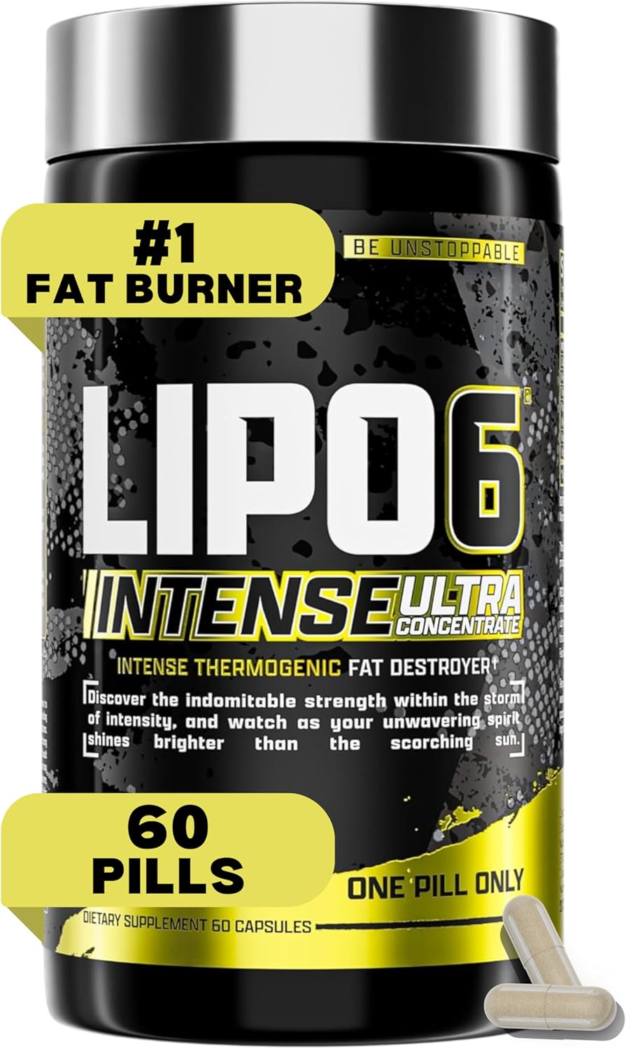 Nutrex Research Lipo6 Black Intense Ultra Concentrate - 60 CAPSULES