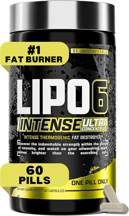 Nutrex Research Lipo6 Black Intense Ultra Concentrate - 60 CAPSULES