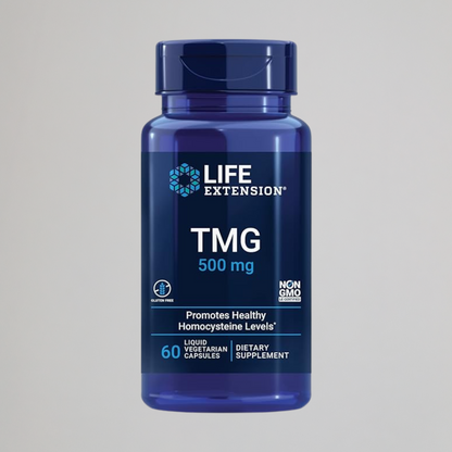 Life Extension TMG 500 mg, 60 liquid vegetarian capsules