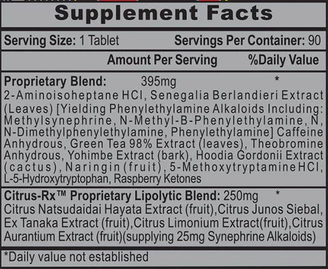 Hi Tech Pharma , Lipodrene® Xtreme V2.0 High-Strength Weight Loss Support, 90 ct
