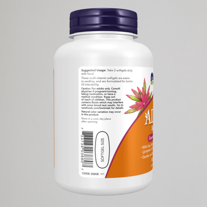 NOW FOODS , ADAM™ MEN'S MULTIPLE VITAMIN , 90 SOFTGELS