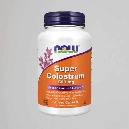 NOW FOODS, Super Colostrum 500 mg , 90 Veg Capsules
