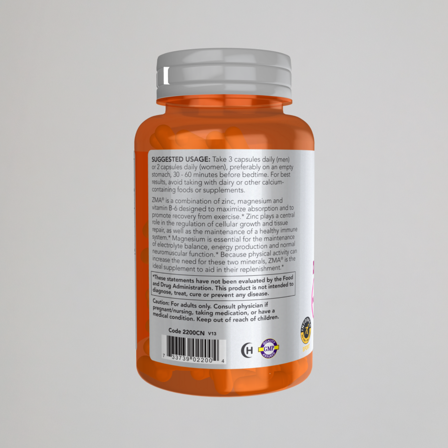 NOW FOODS , ZMA 90 Capsules