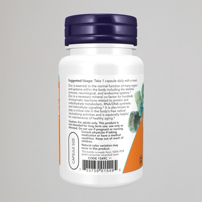 NOW FOODS , Zinc Picolinate 50 mg , 120 Veg Capsules