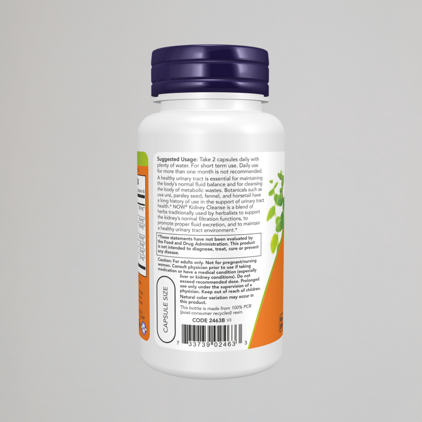 NOW Foods Supplements, Kidney Cleanse , 90 Veg Capsules