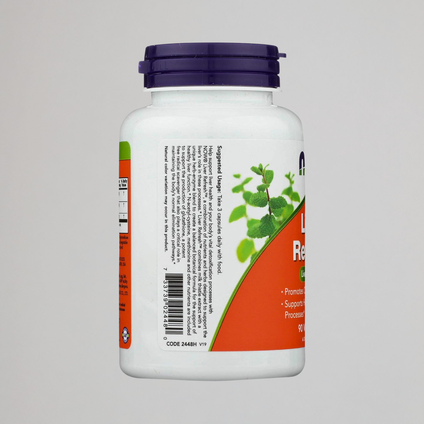 Now Liver Refresh 90 Capsules
